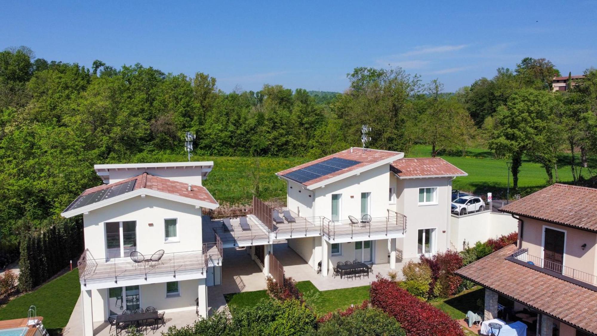 Luxury Villas Gardenia With Private Pool Padenghe sul Garda Exterior foto